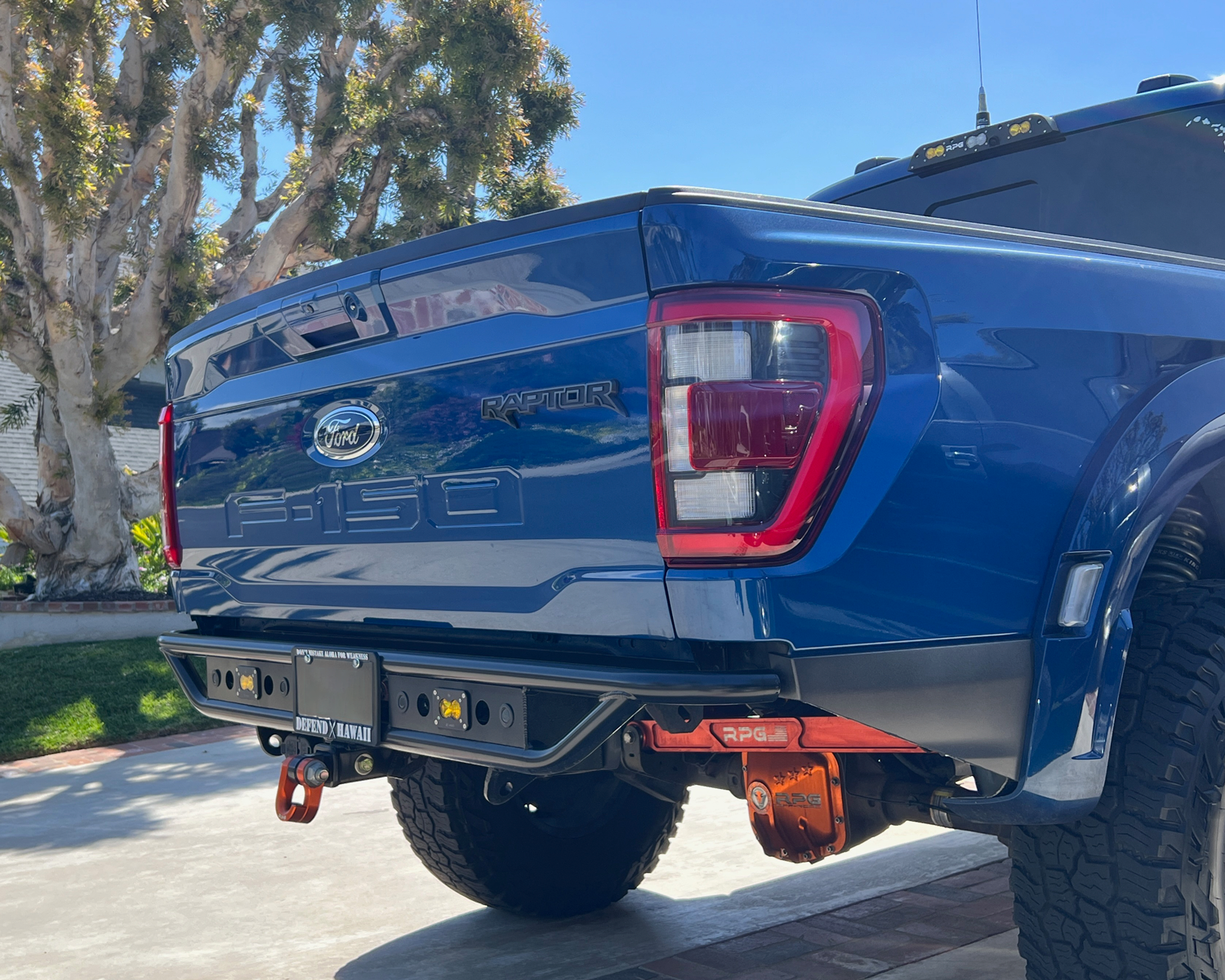 Gen 3 Raptor Rear Motion Bumper With Integrated Trailer Hitch